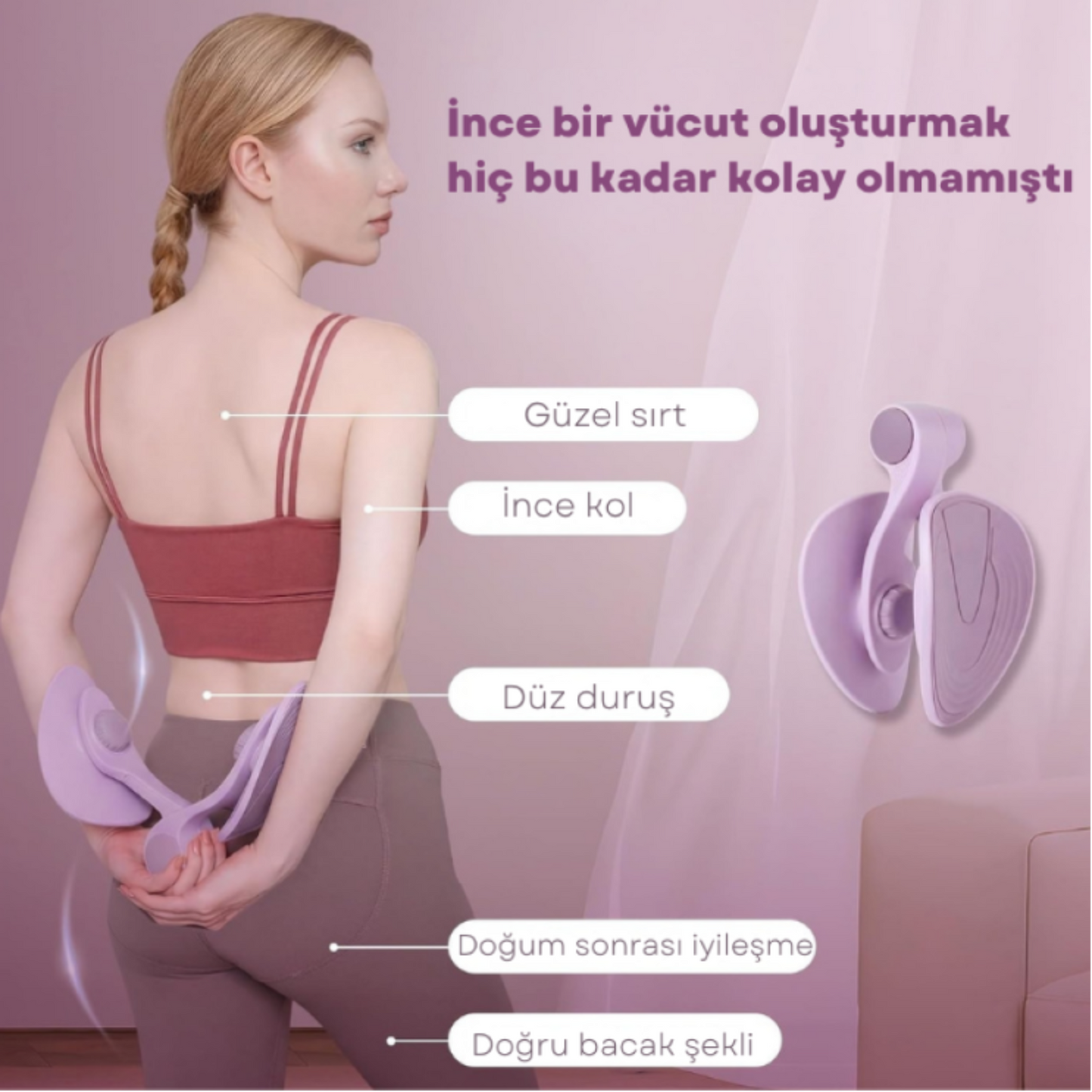 Aryaluen™ BodyForm Flex Vücut Geliştirme & Sıkılaştırma Aleti